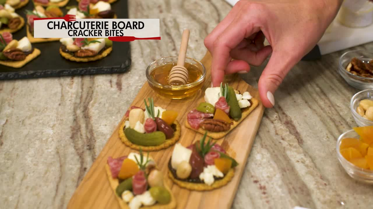 Bite-sized charcuterie board cracker recipe from 'Brilliant Bites' - Vimarsana News