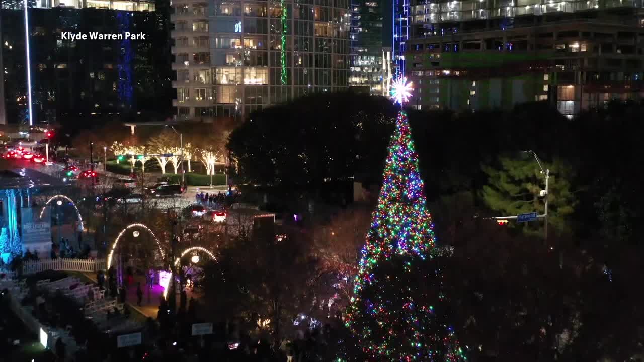 Klyde Warren Park tree lighting ceremony on Saturday FOX 4 Dallas