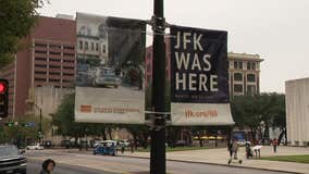 'JFK Was Here' banners put up in Dallas by Sixth Floor Museum to mark 60 years since JFK's assassination