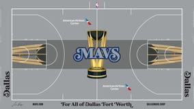 Dallas Mavericks to play tournament game on regular floor after production issues delay new court