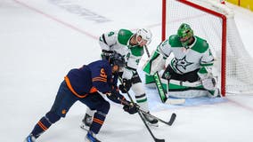 Hintz has 2 goals and an assist to help Stars beat Oilers for 3rd straight win