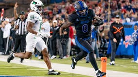 SMU rolls past North Texas 45-21, moves to 6-0 in AAC