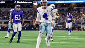 Dallas Cowboys beat New York Giants 49-17