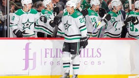 Robertson and Johnston each score twice as Stars beat Wild 8-3