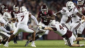 Henderson accounts for 4 TDs in first start as Texas A&M routs Mississippi State 51-10