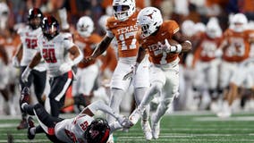 No. 7 Texas overwhelms Texas Tech 57-7 to reach Big 12 championship game