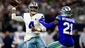 Dallas Cowboys beat Seattle Seahawks 41-35