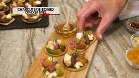 Bite-sized charcuterie board cracker recipe from 'Brilliant Bites'