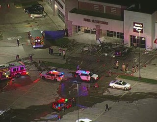 Plano plane crash: Pilot killed in fiery crash at shopping center