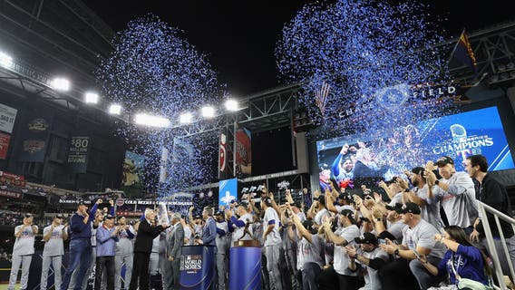 Texas Rangers' World Series win dominates front page of local newspapers