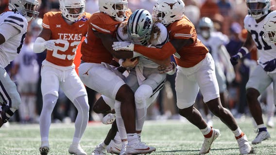Auburn FG and late defensive stand lift No. 7 Texas over No. 25 Kansas State 33-30 in OT