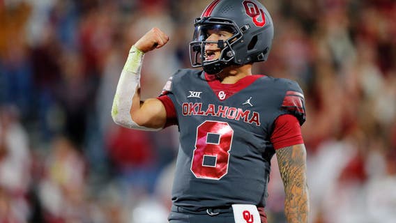Dillon Gabriel's school-record 8 TDs lead Oklahoma past West Virginia, 59-20