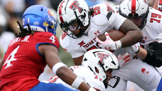 Texas Tech upsets No. 19 Kansas 16-13 on a late game-winning field goal by Gino Garcia
