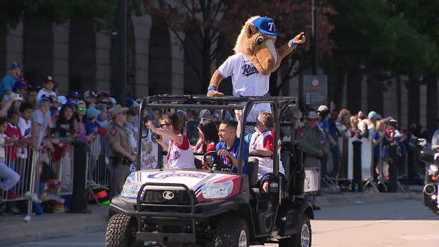 PHOTOS: Texas Rangers Championship Parade