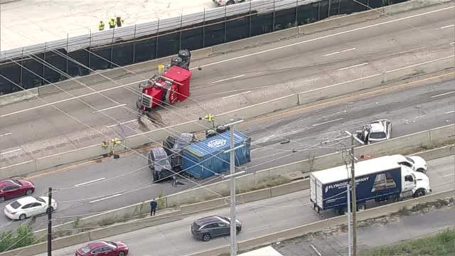 Dallas woman killed in I-30 crash that shut down highway for hours Monday