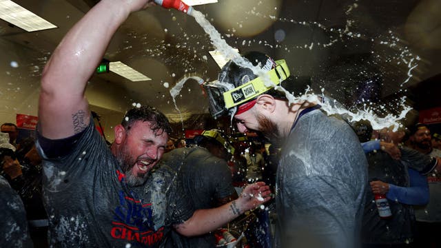 Texas Rangers celebrate first World Series win in team history