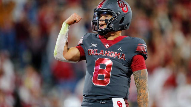 Dillon Gabriel's school-record 8 TDs lead Oklahoma past West Virginia, 59-20