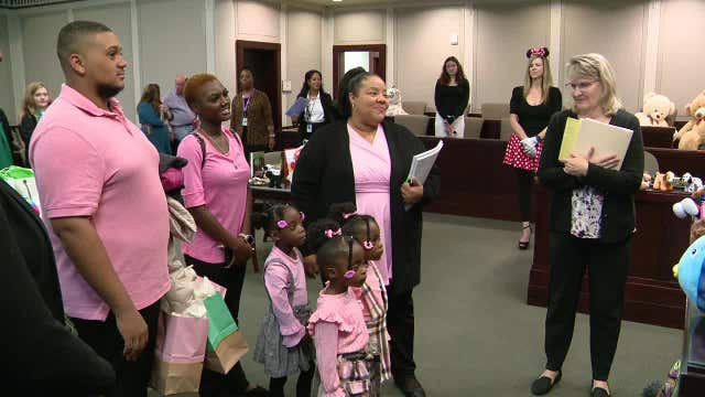 Tarrant County National Adoption Day: Children and teens in foster care adopted