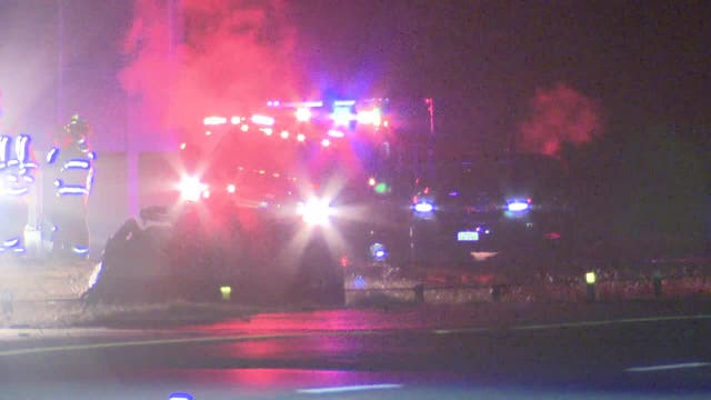 2 dead, 2 hospitalized after wrong-way crash in Ellis County