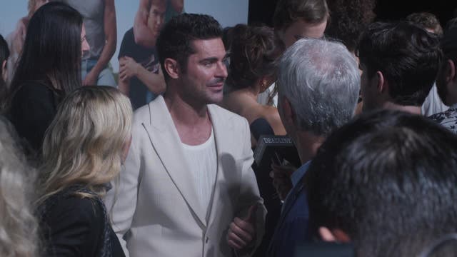 Zac Efron, Kevin Von Erich talk about 'The Iron Claw' at premiere in Dallas