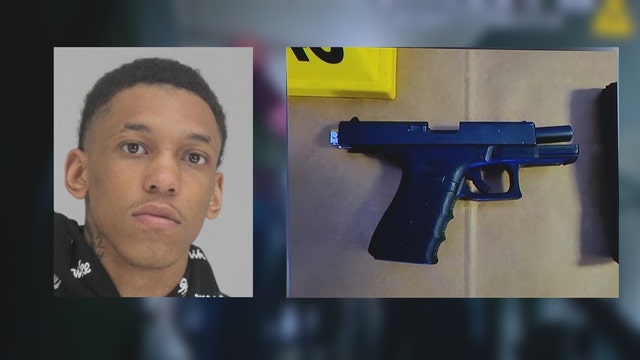 VIDEO: Dallas police officer injured in shootout by capital murder suspect with modified hand gun