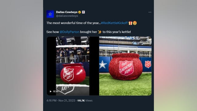 Dallas Cowboys feeling confident about Thanksgiving Day game while kicking off annual Red Kettle Campaign