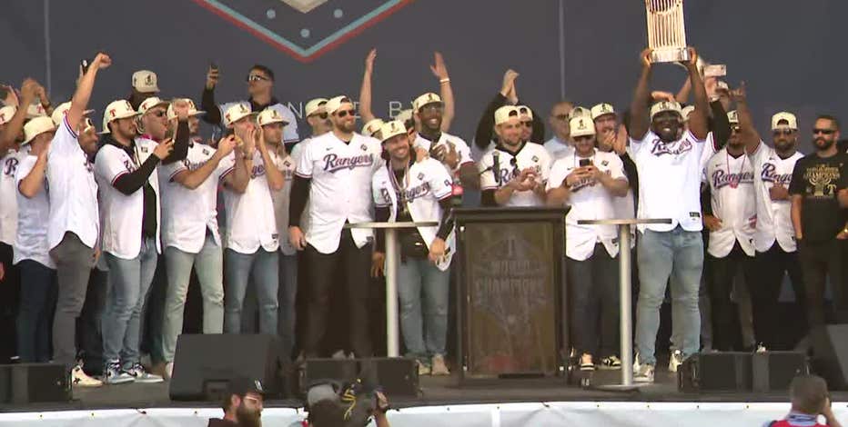 Texas Rangers World Series Parade 2023: 500,000+ fans celebrate franchise's first championship