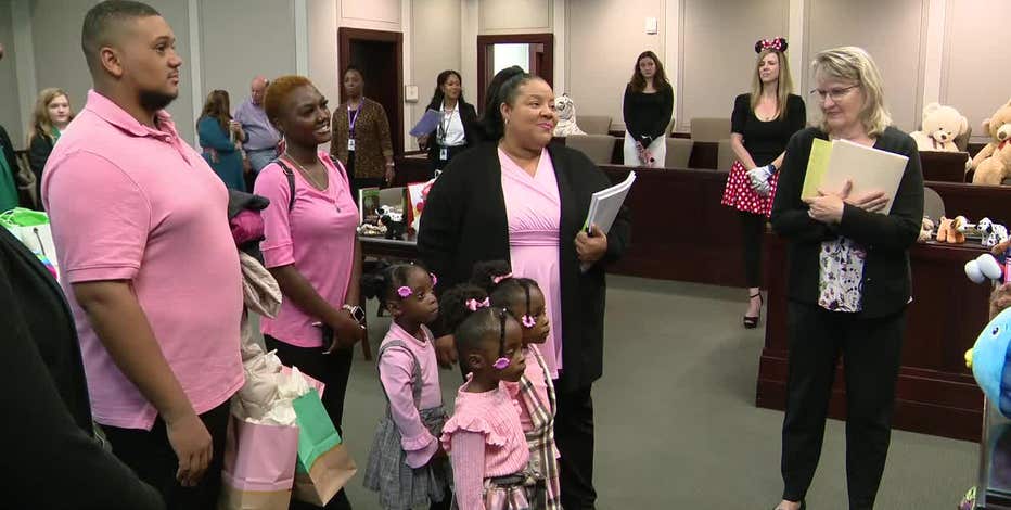 Tarrant County National Adoption Day: Children and teens in foster care adopted