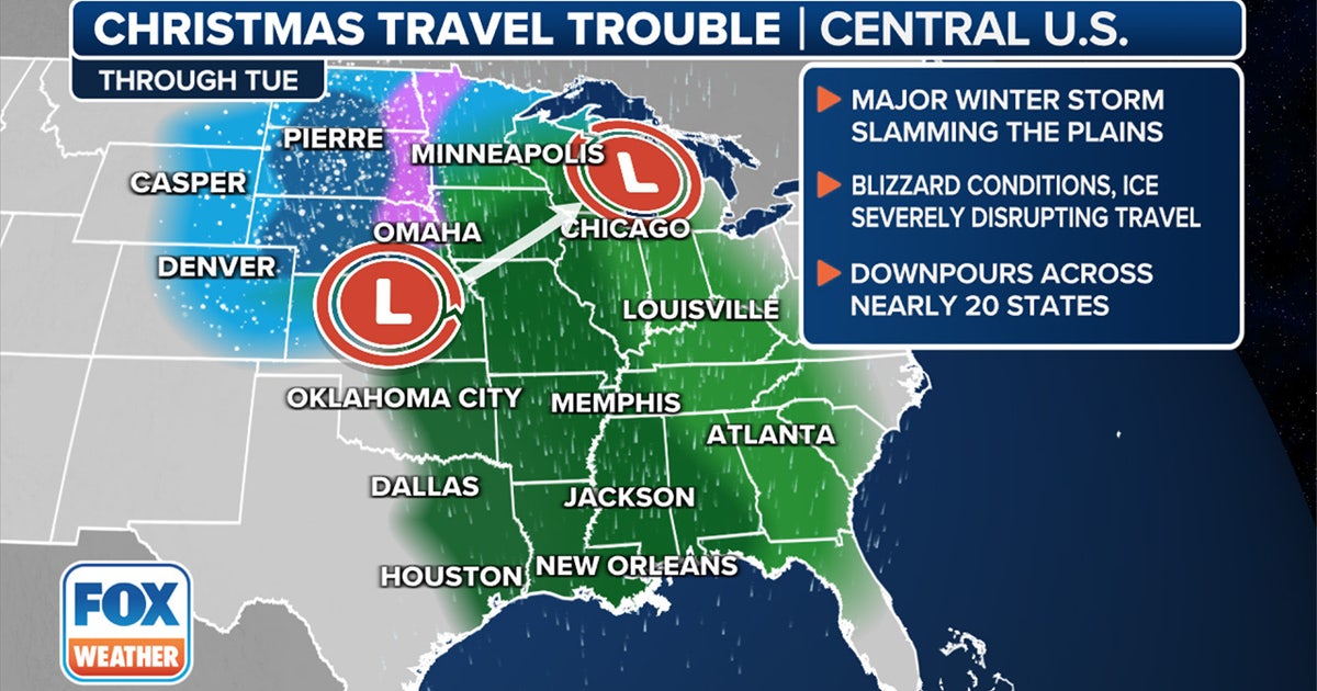 Plains blizzard snarls Christmas travel for millions across central US ...