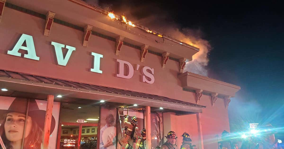 Christmas Eve fire at Weatherford western wear store does $50K in ...