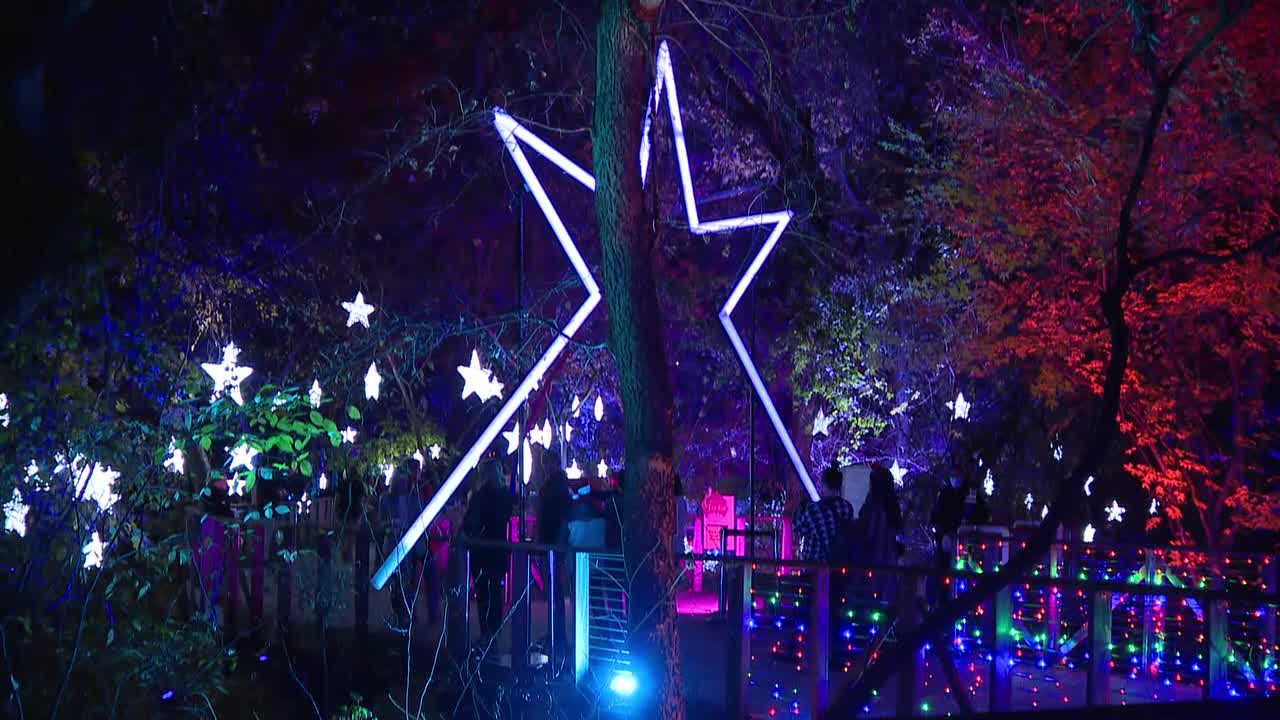 Lightscape holiday light show returns to Fort Worth Botanic Gardens - Vimarsana News