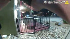 Fort Worth police release body camera video of shootout with burglary suspect