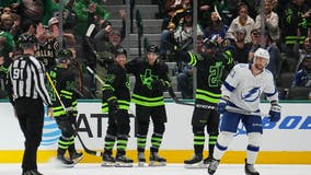 Jason Robertson scores twice as Dallas Stars dominate struggling Tampa Bay Lightning 8-1