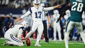 Dallas Cowboys kicker Brandon Aubrey extends NFL record with 30 straight FGs to start career