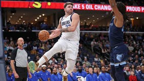 Luka Doncic scores 35 points, Mavericks beat Grizzlies 120-113 for 3rd straight win