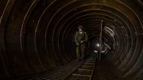 Israel finds large tunnel adjacent to Gaza border