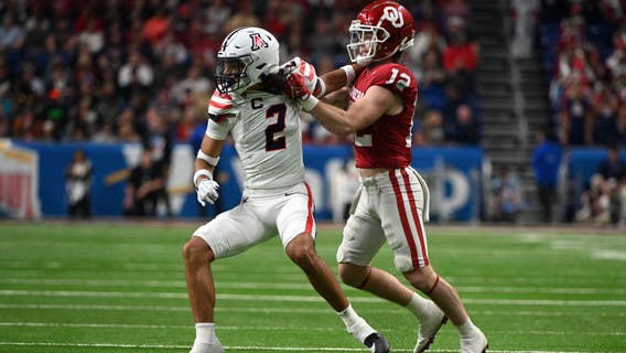 No. 14 Arizona forces 6 turnovers, rallies to beat No. 12 Oklahoma 38-24 in Alamo Bowl