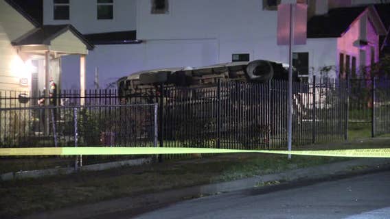 1 killed, 2 hurt in crash in Dallas neighborhood