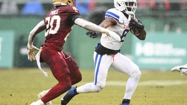 Thomas Castellanos' 2 fourth-quarter TDs lift BC over No. 17 SMU in Fenway Bowl