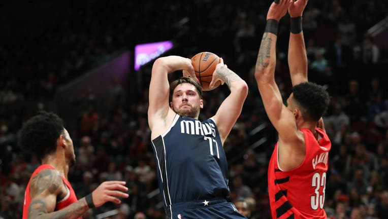 Luka Doncic Has Triple-double In Mavericks’ 131-120 Victory Over Trail ...