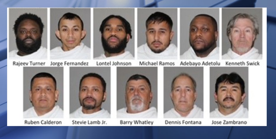 11 arrested for soliciting prostitutes in Denton County sting
