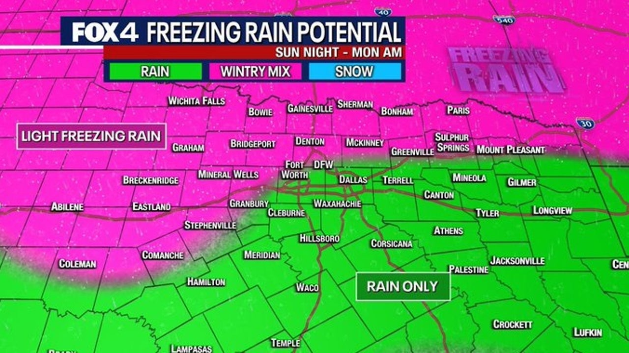 Dallas Weather Cold Weekend Ahead With Temps Back Below Freezing FOX   0120wx 