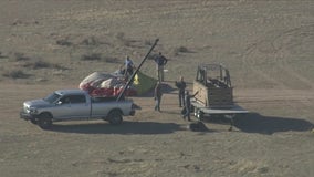 Hot air balloon crash in Eloy kills 4 people, injures another