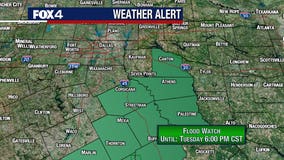 Dallas Weather: Flood Watch issued in parts of North Texas