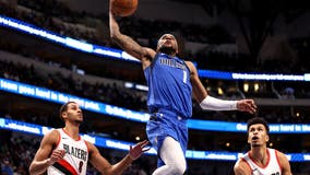 Kyrie Irving scores 24 with Luka Doncic out, Mavs finish sweep of Blazers with 139-103 win