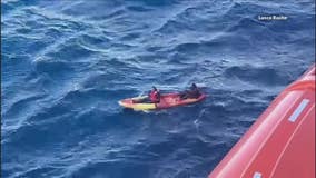 Keller father, son on cruise ship witness dramatic rescue of two men stranded at sea