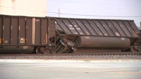Roanoke train derailment causes traffic delays