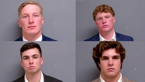 4 Oklahoma State fraternity members arrested for dumping longhorn carcass outside rival frat