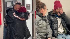 Man reunited with family at Dallas shelter after decade living on the street