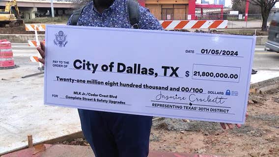 Dallas gets $21.8 million federal grant for road safety project